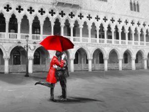 Фотообои с акцентом на черно-белое