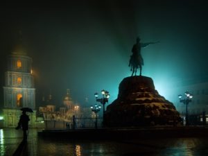 фотообои ночной город